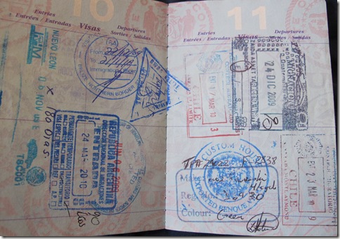 Passport Stamps 002