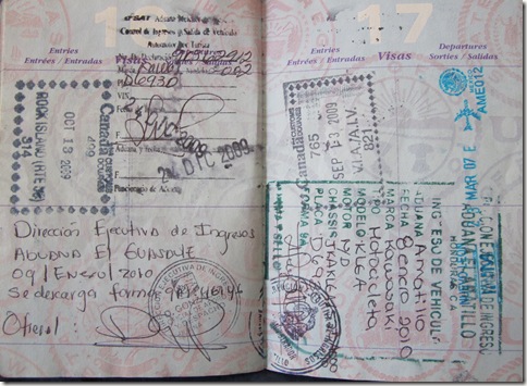 Passport Stamps 005